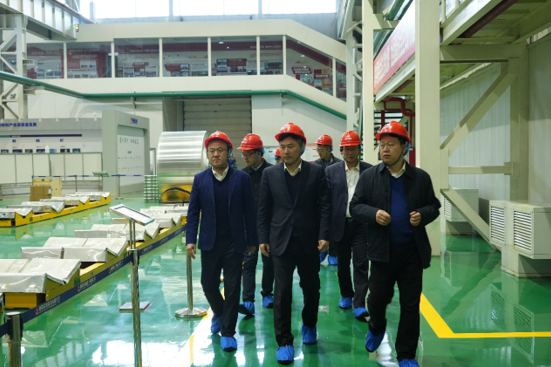 中国J9集团党委副书记王兴权赴新疆众和调研