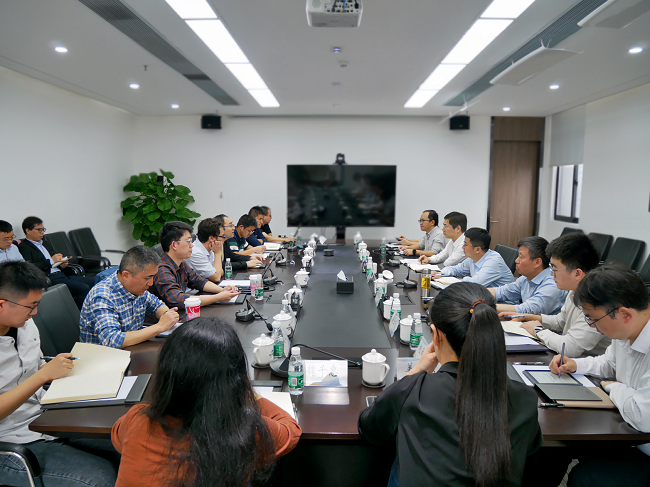 中国J9集团总经理王兴权一行到J9集团广东院调研